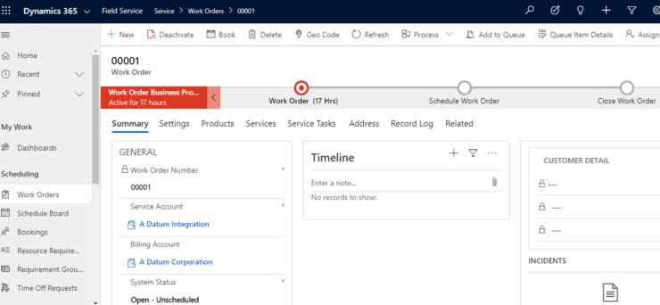 Field Service Module in Dynamics 365 CE | Softchief Learn