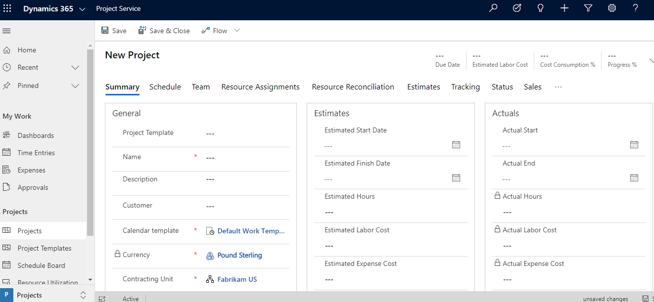 Project Service Automation in Dynamics 365 CE | Softchief Learn