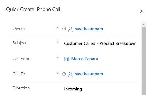 Convert a Phone Call to a Case and Resolve in Dynamics 365 CE ...