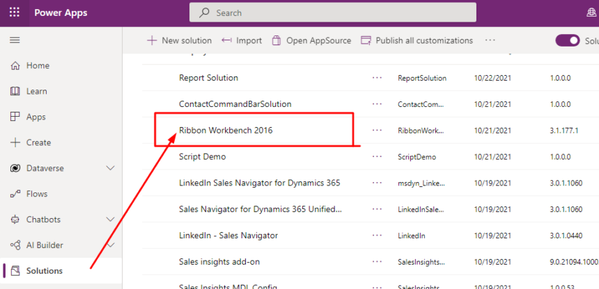 How To Use Ribbon Workbench For Dynamics 365