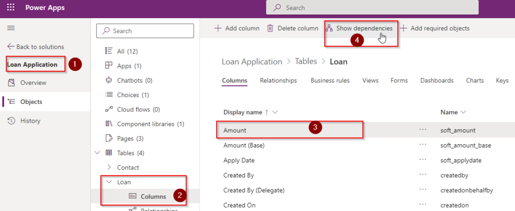 how-to-check-dependencies-of-a-component-inside-a-solution-in-power-apps-softchief-training