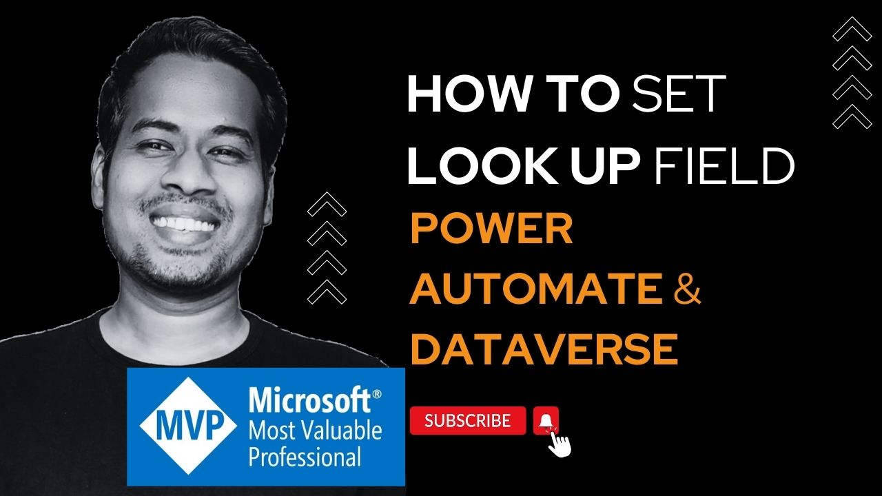 How to Set a Lookup Field Value in Power Automate with Dataverse Connector