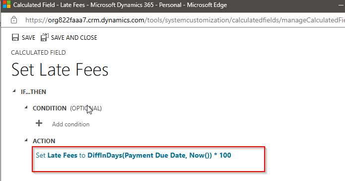 [Solution]You can’t use Now(), which is of type DateTime, with the current function in calculated column dataverse