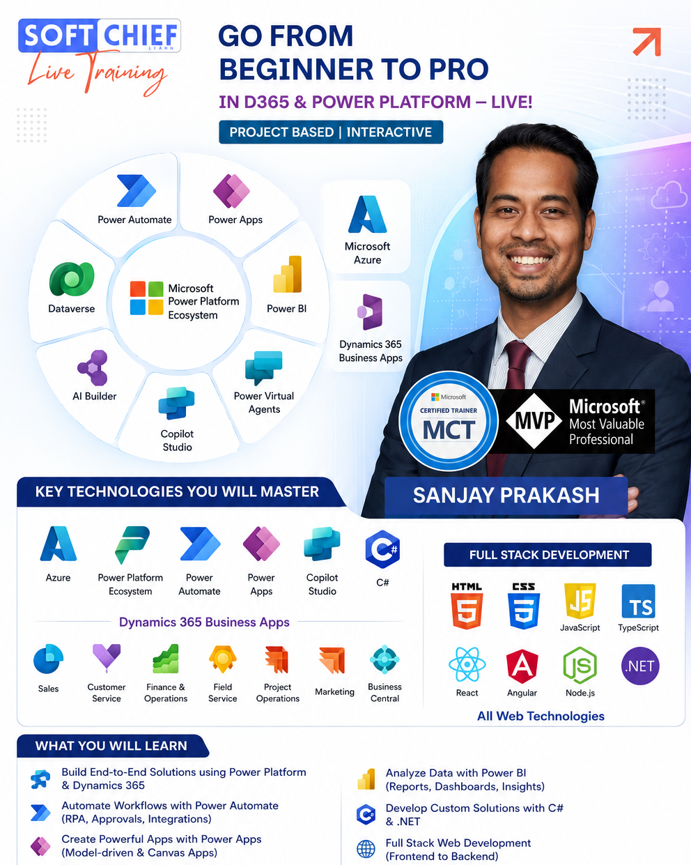 Live Training Courses | Softchief Learn