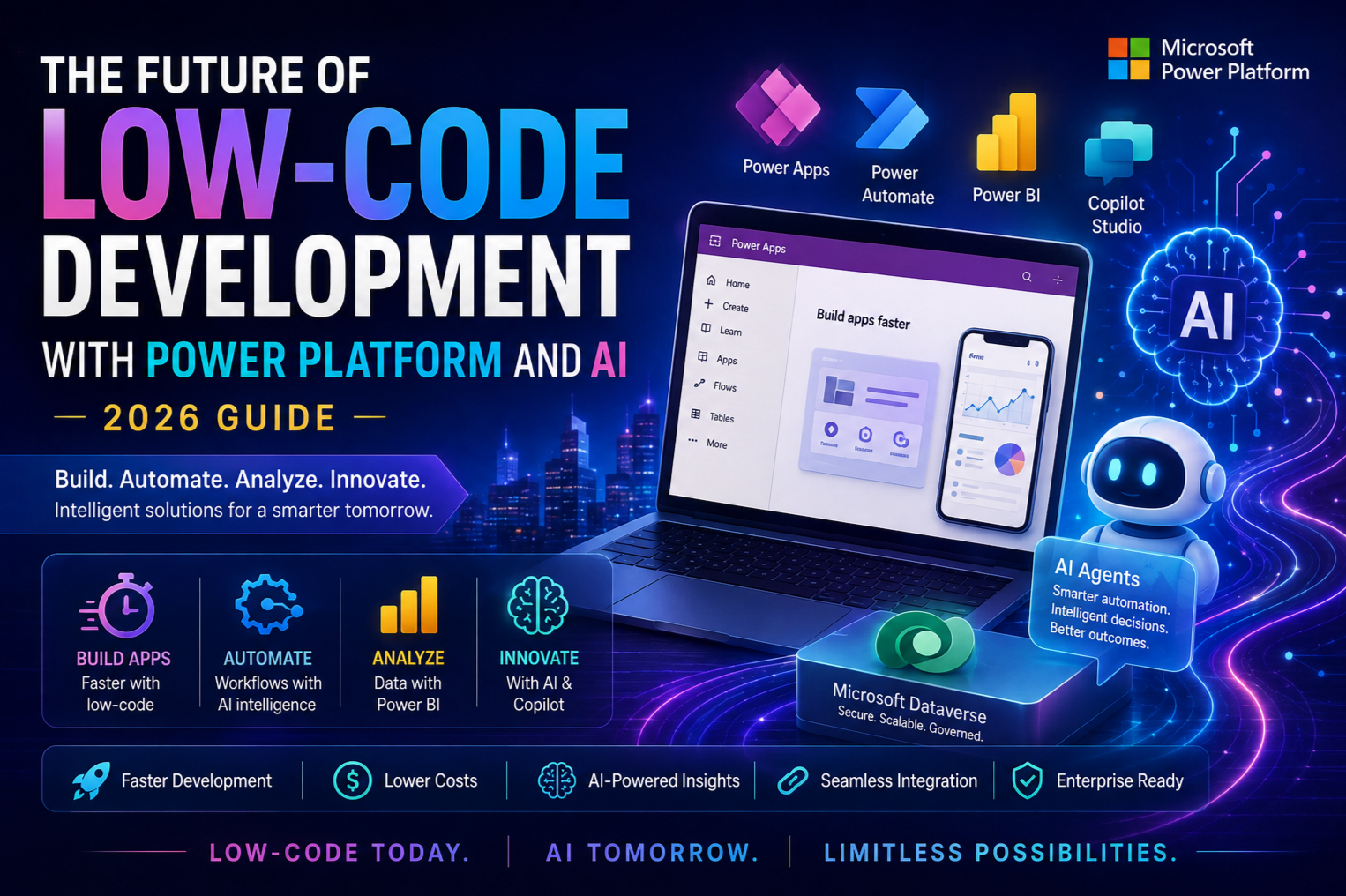 The Future of Low-Code Development with Power Platform and AI