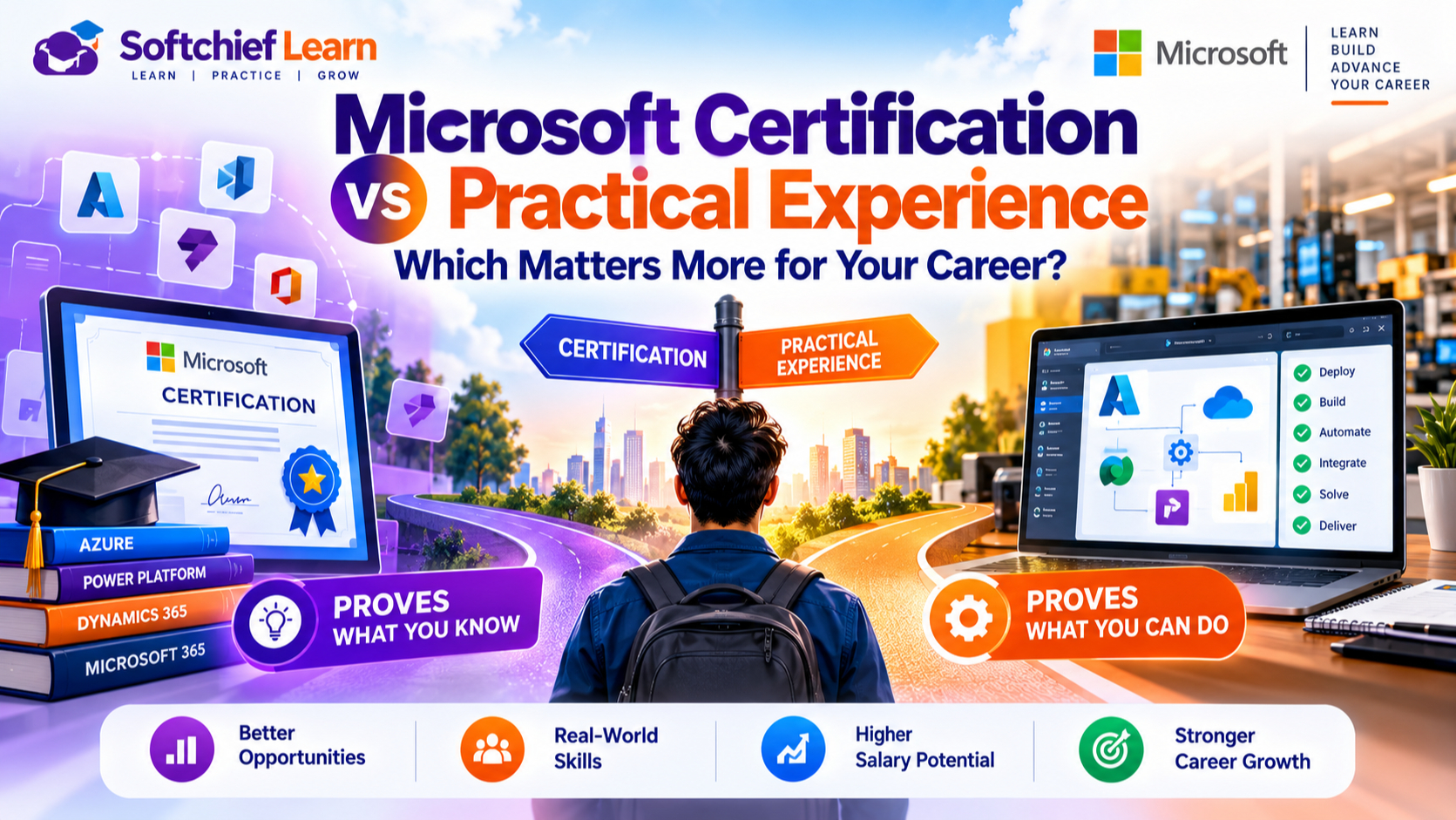Microsoft Certification vs Practical Experience: Which Matters More for Your Career?