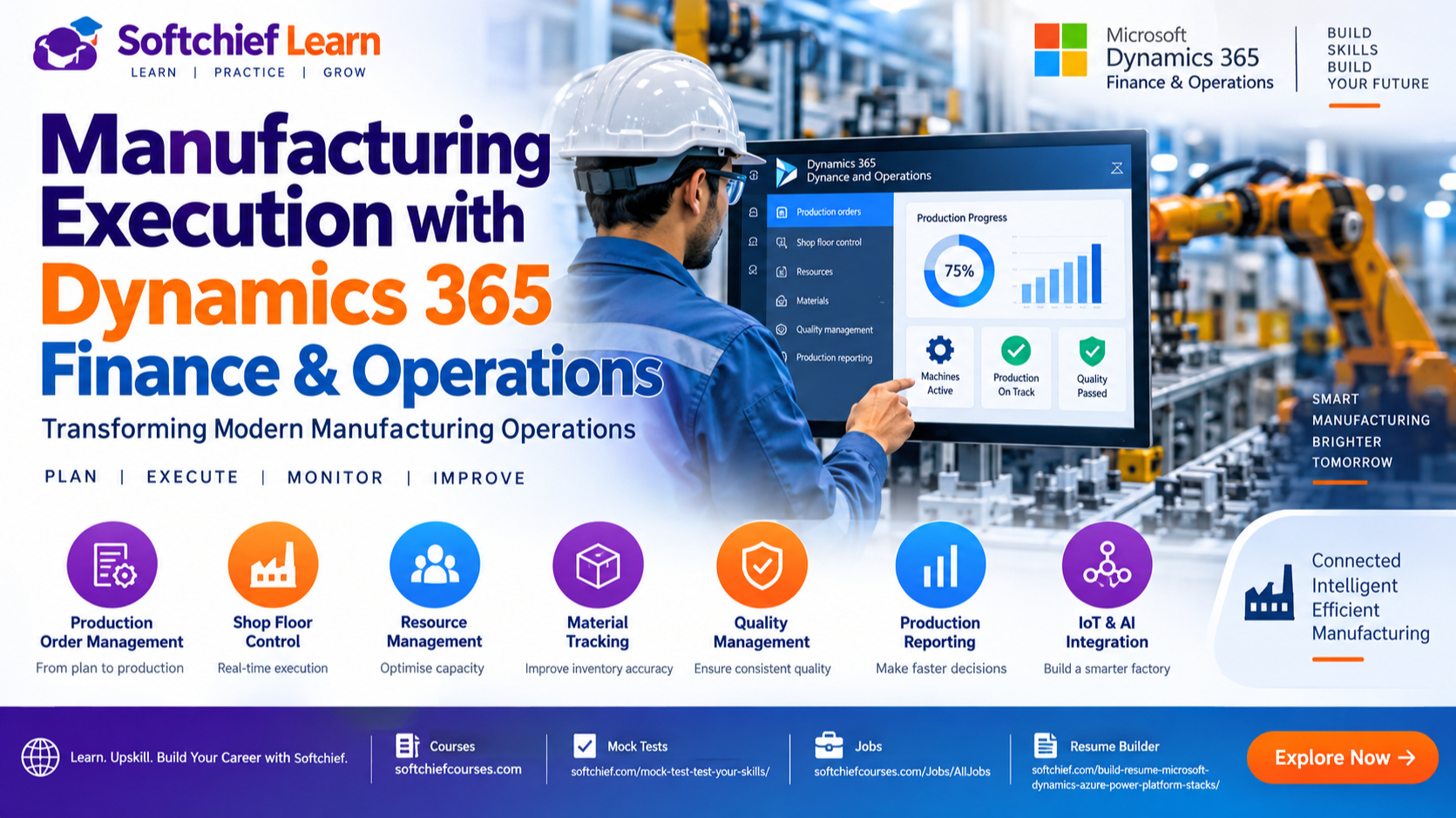 Manufacturing Execution with Dynamics 365 Finance & Operations: Transforming Modern Manufacturing Operations