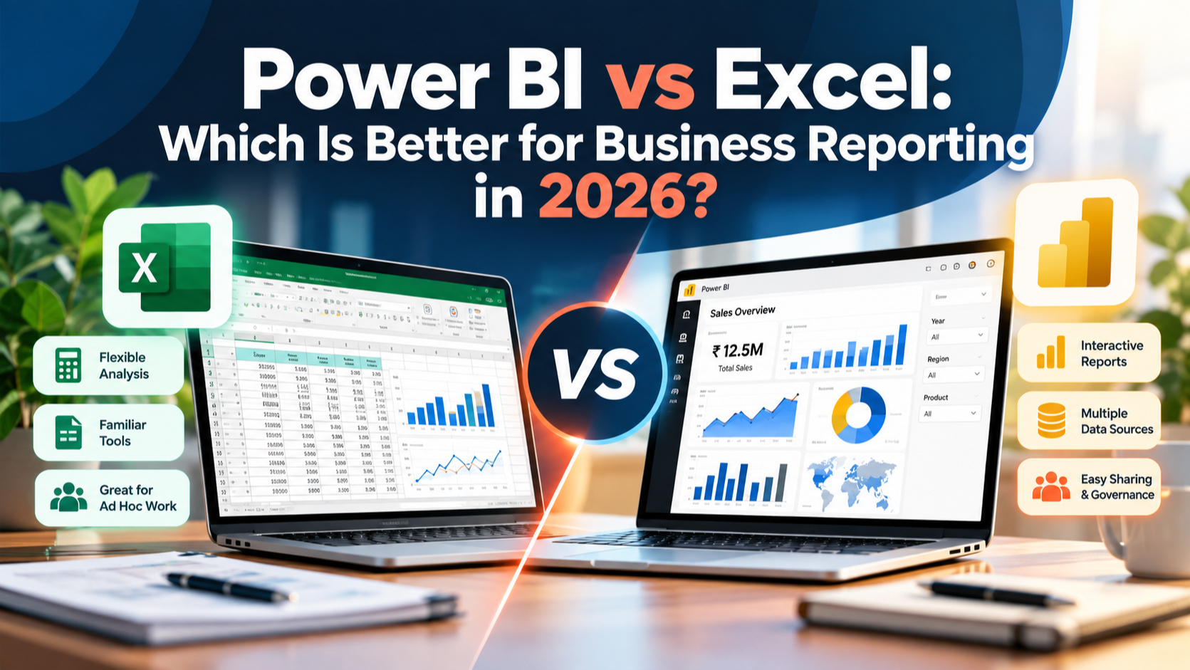 Power BI vs Excel: Which Is Better for Business Reporting in 2026?